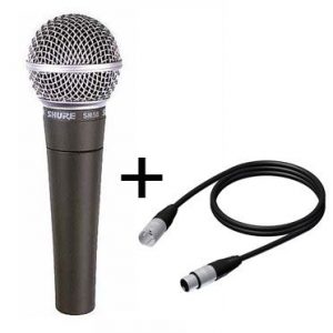 Microfoon met 3mtr. kabel