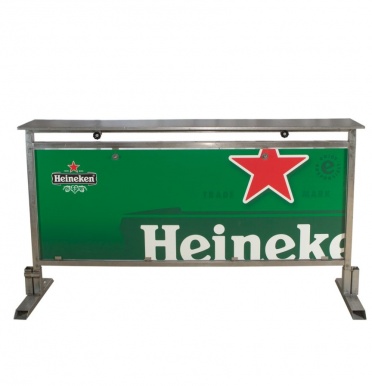 Uitgifteplank Heineken 200 cm