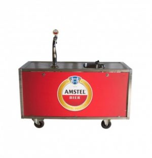 Tap/spoelbuffet 160 cm 1-kraans Amstel