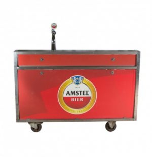 Tap/spoelbuffet 160 cm 1-kraans Amstel Hoog