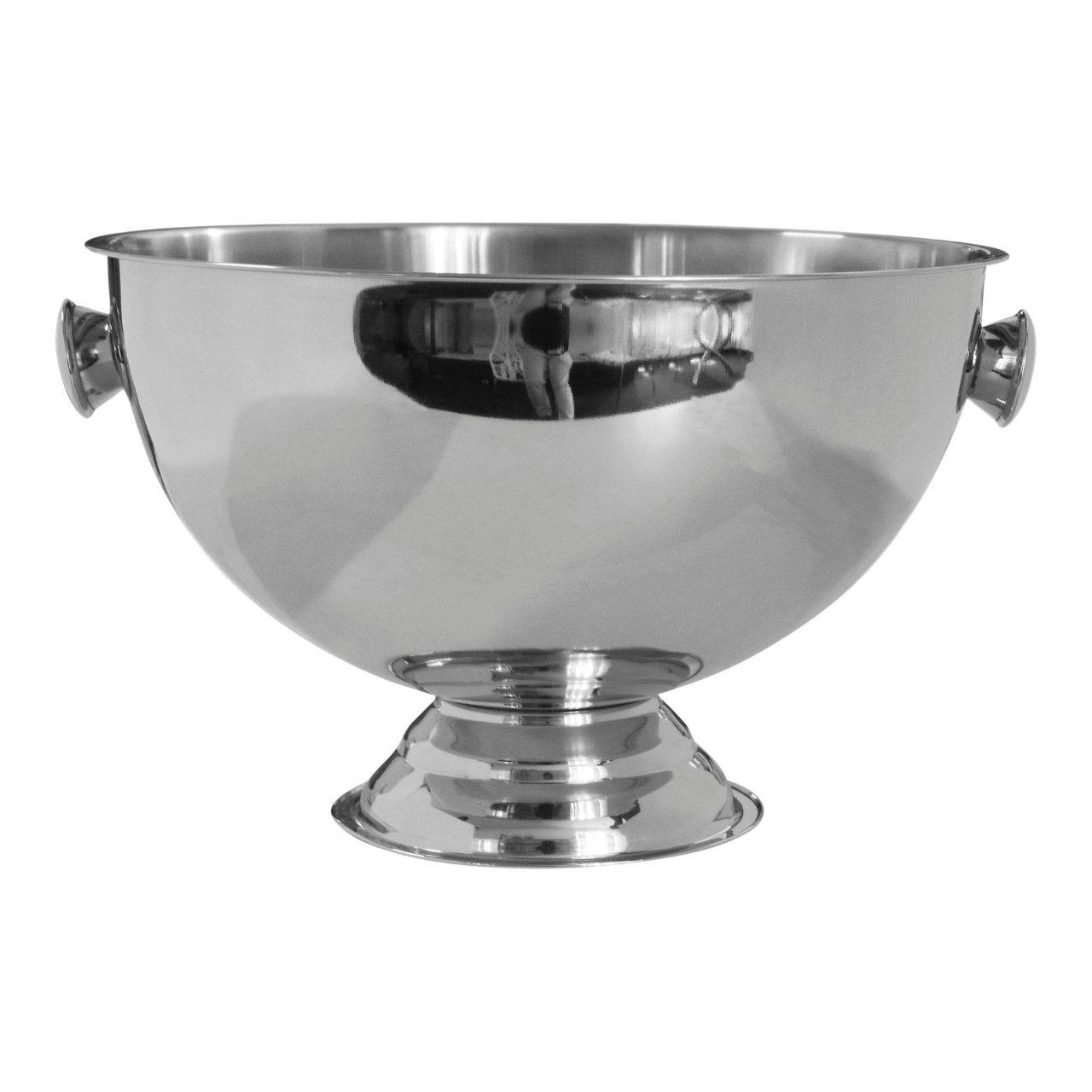 Champagnekoeler dubbelwandig RVS 37x24cm