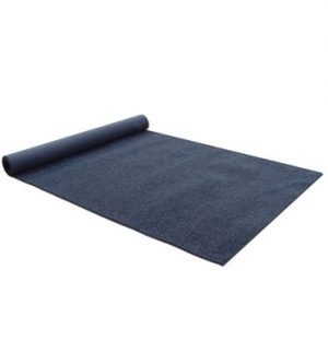 Zwarte Loper 2mtr. breed en 15mtr. lang