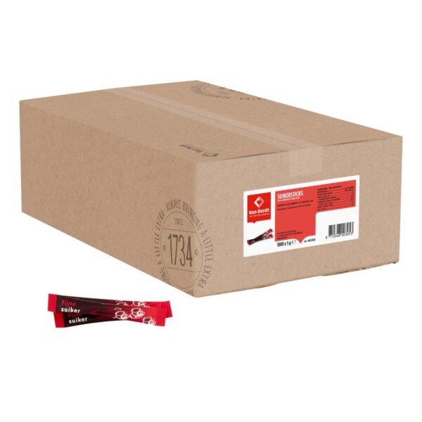 Suikersticks 1000 x 5 gr.