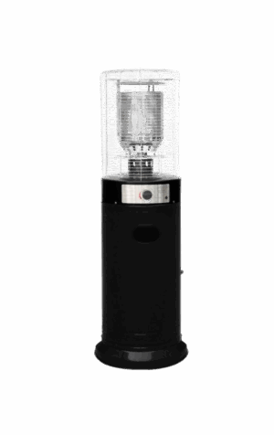 Terras Lounge Heater Zwart 135cm hoog 11Kw